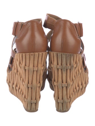 Hermès Leather Espadrilles