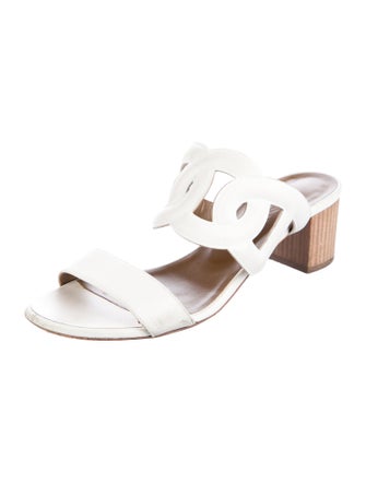 Hermès Bikini Chaîne d'Ancre Insignia Slides