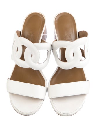 Hermès Bikini Chaîne d'Ancre Insignia Slides