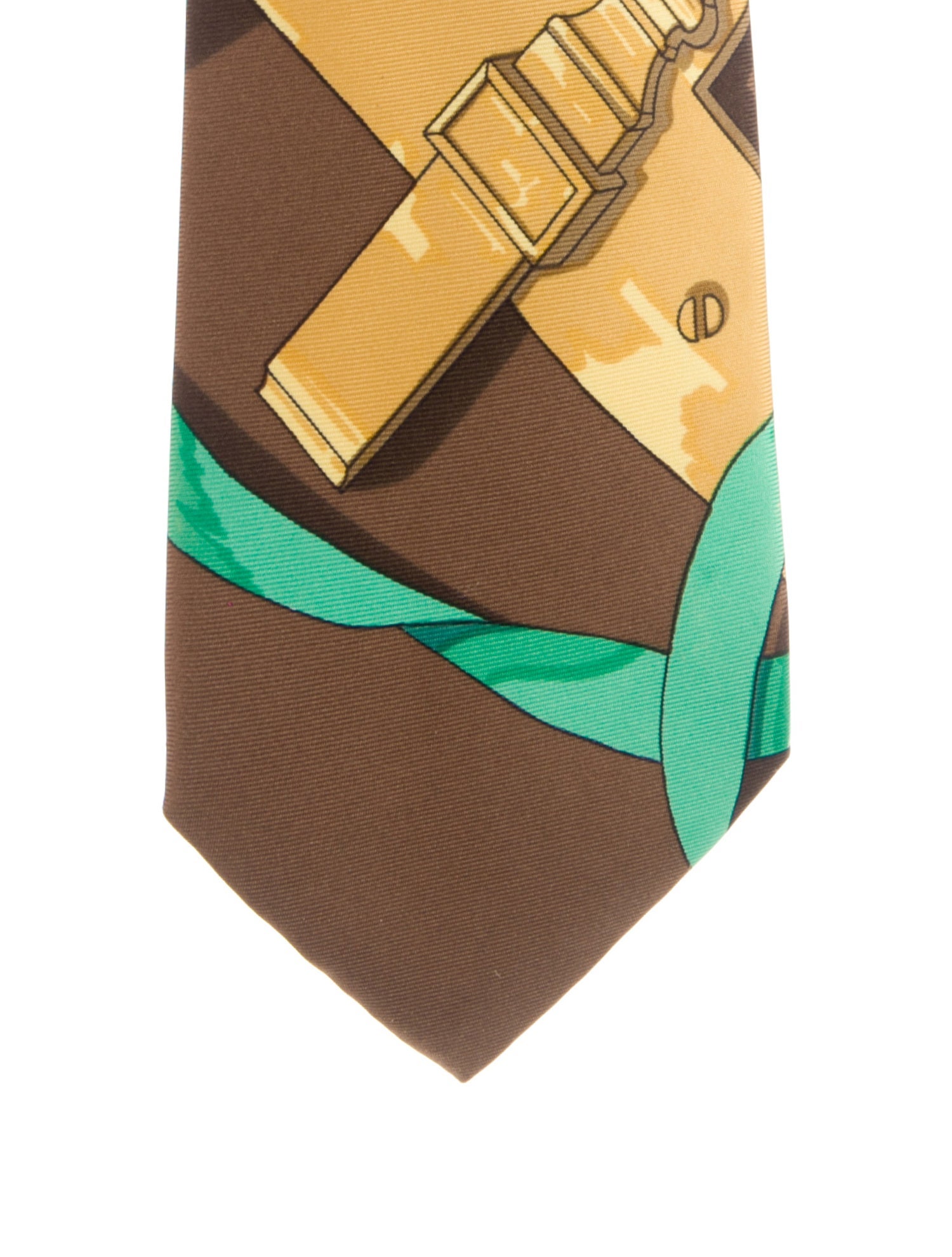 Hermès Patterned silk ie