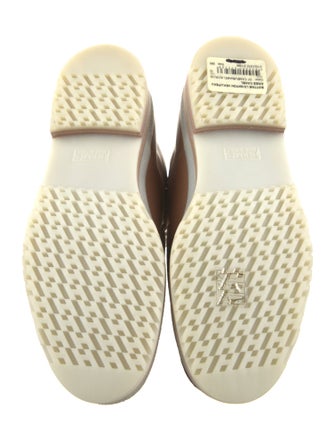 Hermès Leather Lace-Up Boots