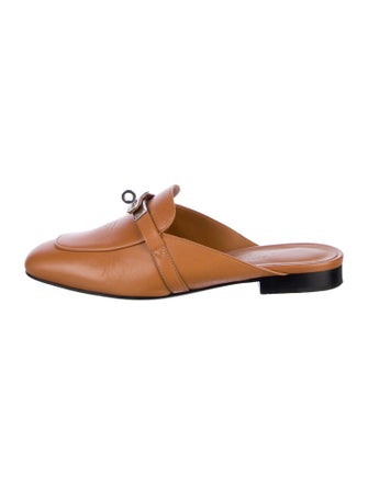 Hermès Oz Leather Mules