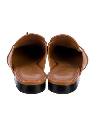 Hermès Oz Leather Mules
