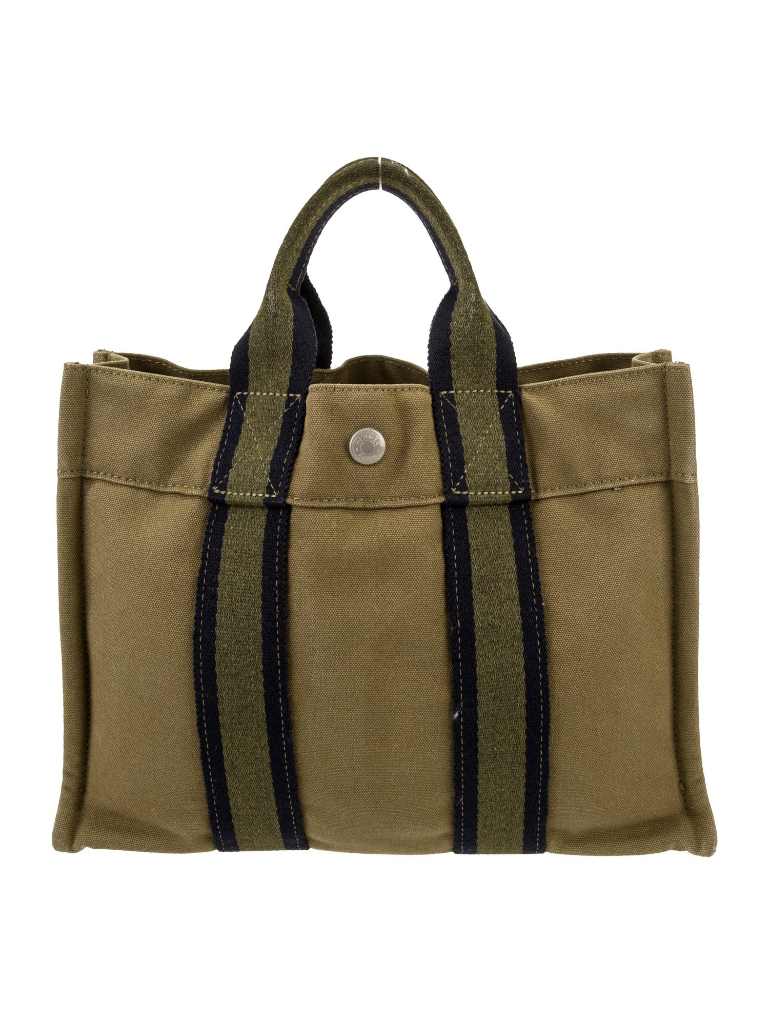 Hermès Toile Fourre-Tout PM