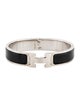 Hermès Enamel Clic H Bangle Bracelet