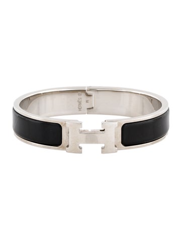 Hermès Bangle Enamel Clic H Bracelet