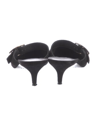 Hermès Blink Suede Mules