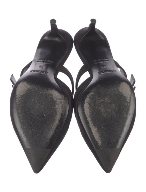 Hermès Blink Suede Mules