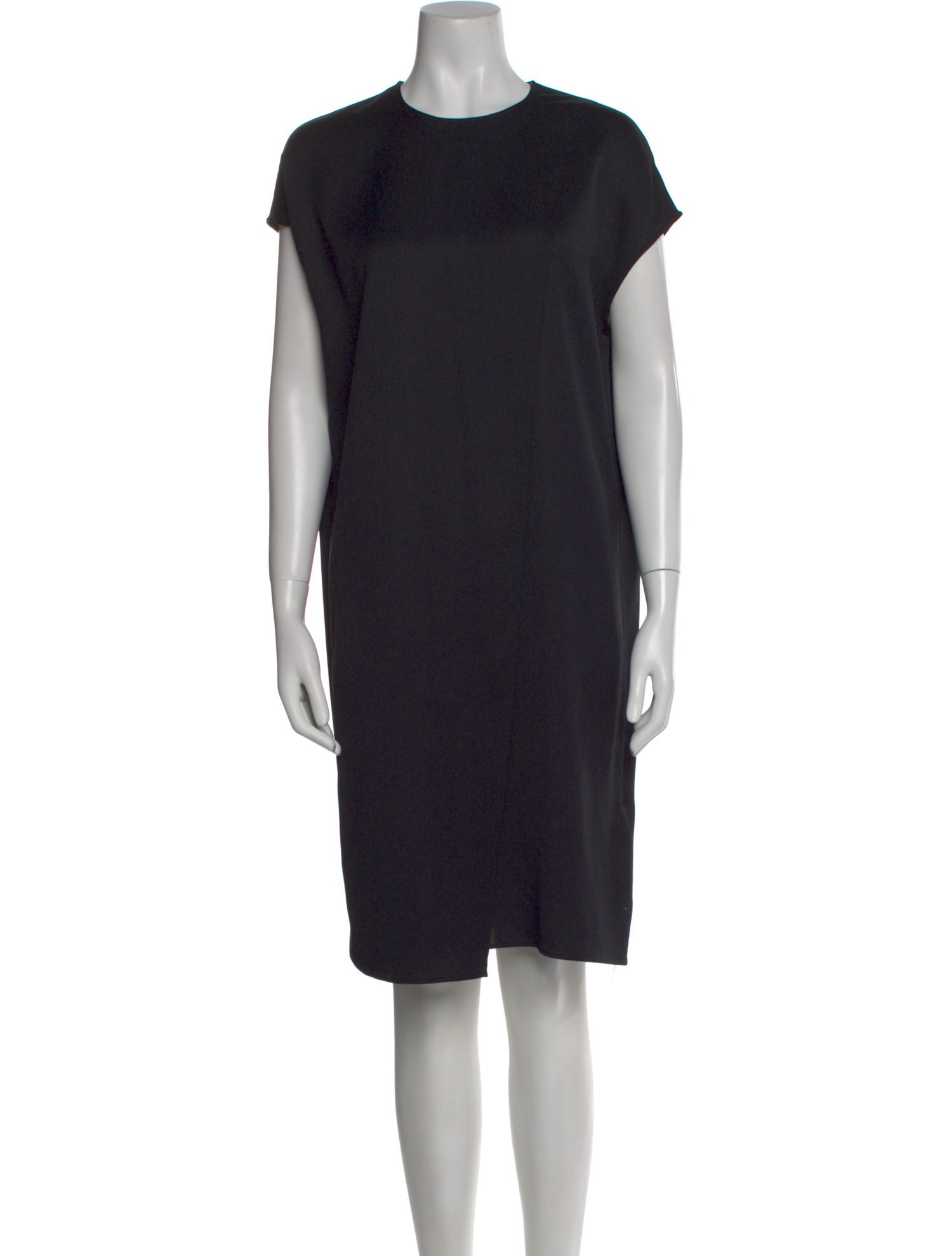 Hermès Crew Neck Knee-Length Dress