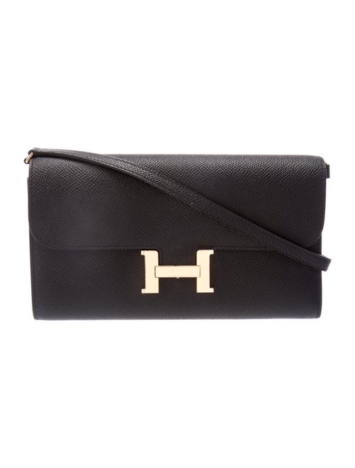 Hermès Epsom Constance to Go Wallet on Strap