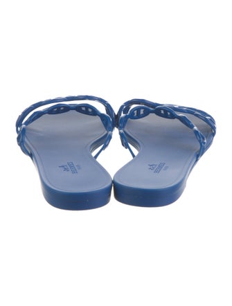 Hermès Chaine d'Ancre Rivage Rubber Slides