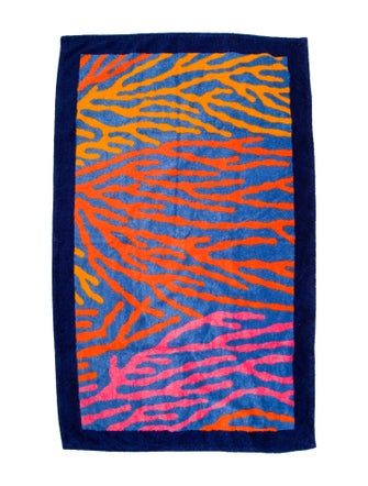 Hermès Coral Beach Towel