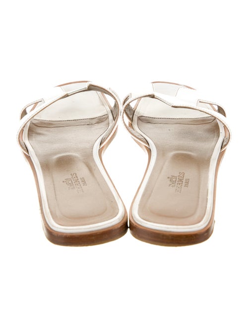 Hermès Oran Leather Slides