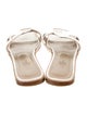 Hermès Oran Leather Slides