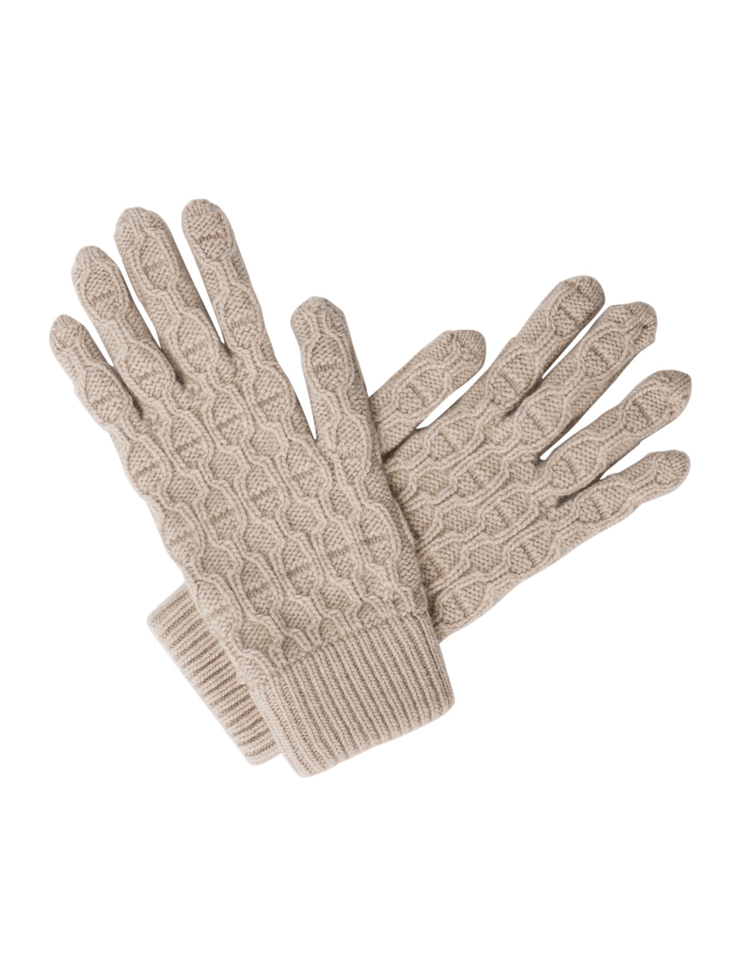 Hermès Cashmere Knit Gloves