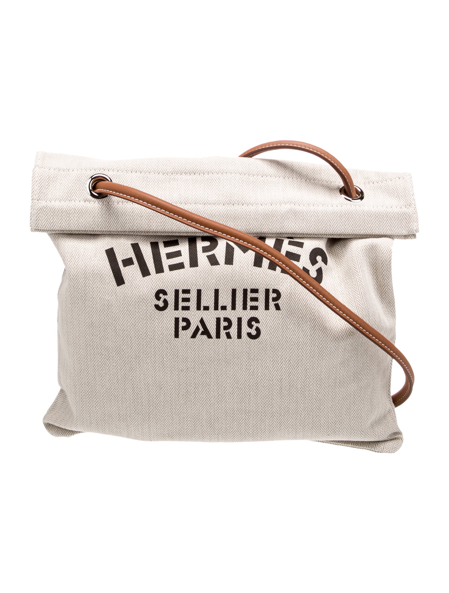 Hermès Toile Aline II Grooming Bag