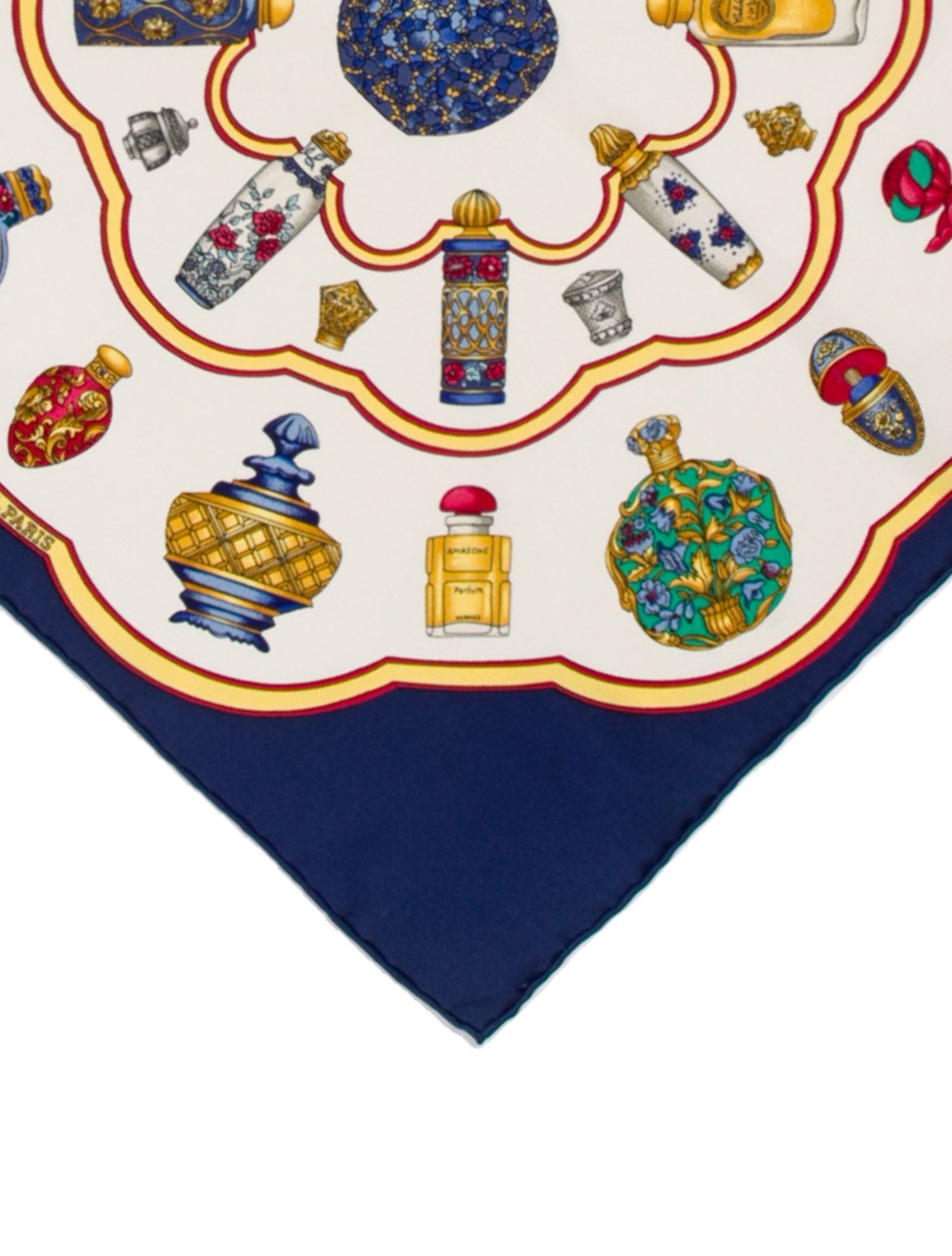 Hermès Qu Importe Le Flacon Silk Scarf