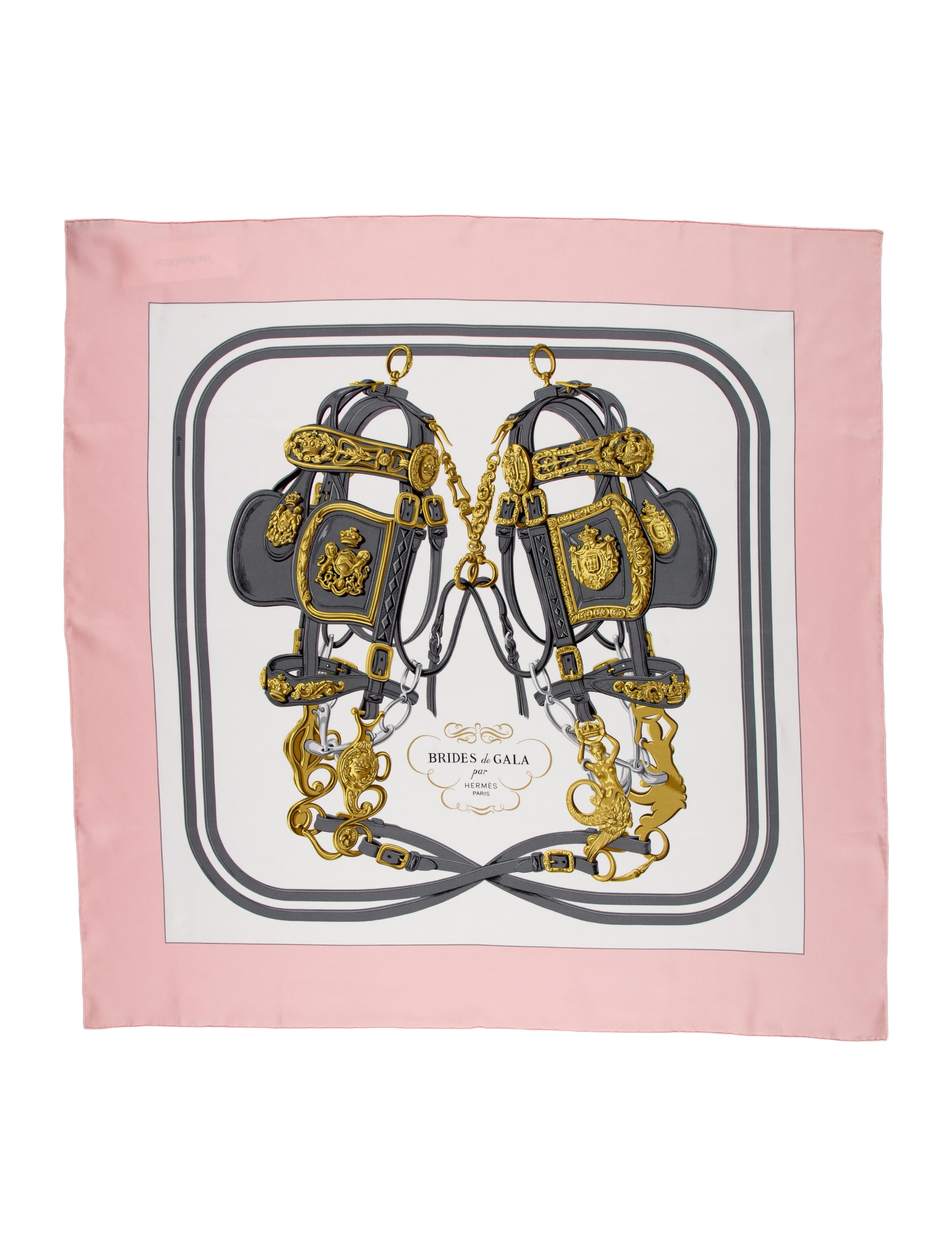 Hermès Brides de Gala Silk Scarf