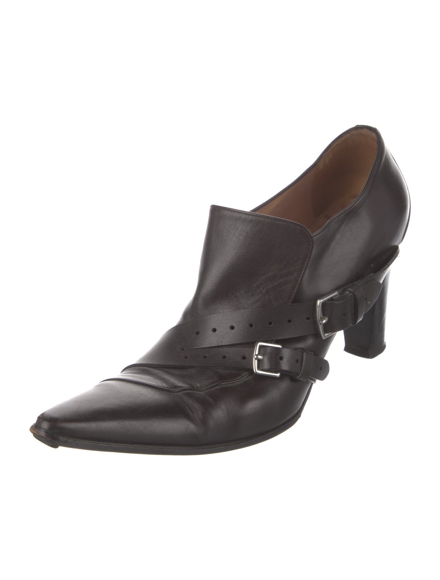 Hermès Vintage Leather Pumps