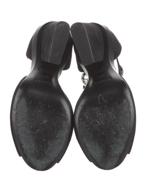 Hermès Suede Sandals