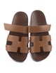 Hermès Kos Clog Leather Slides