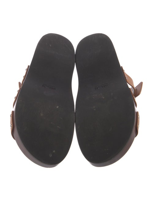 Hermès Kos Clog Leather Slides