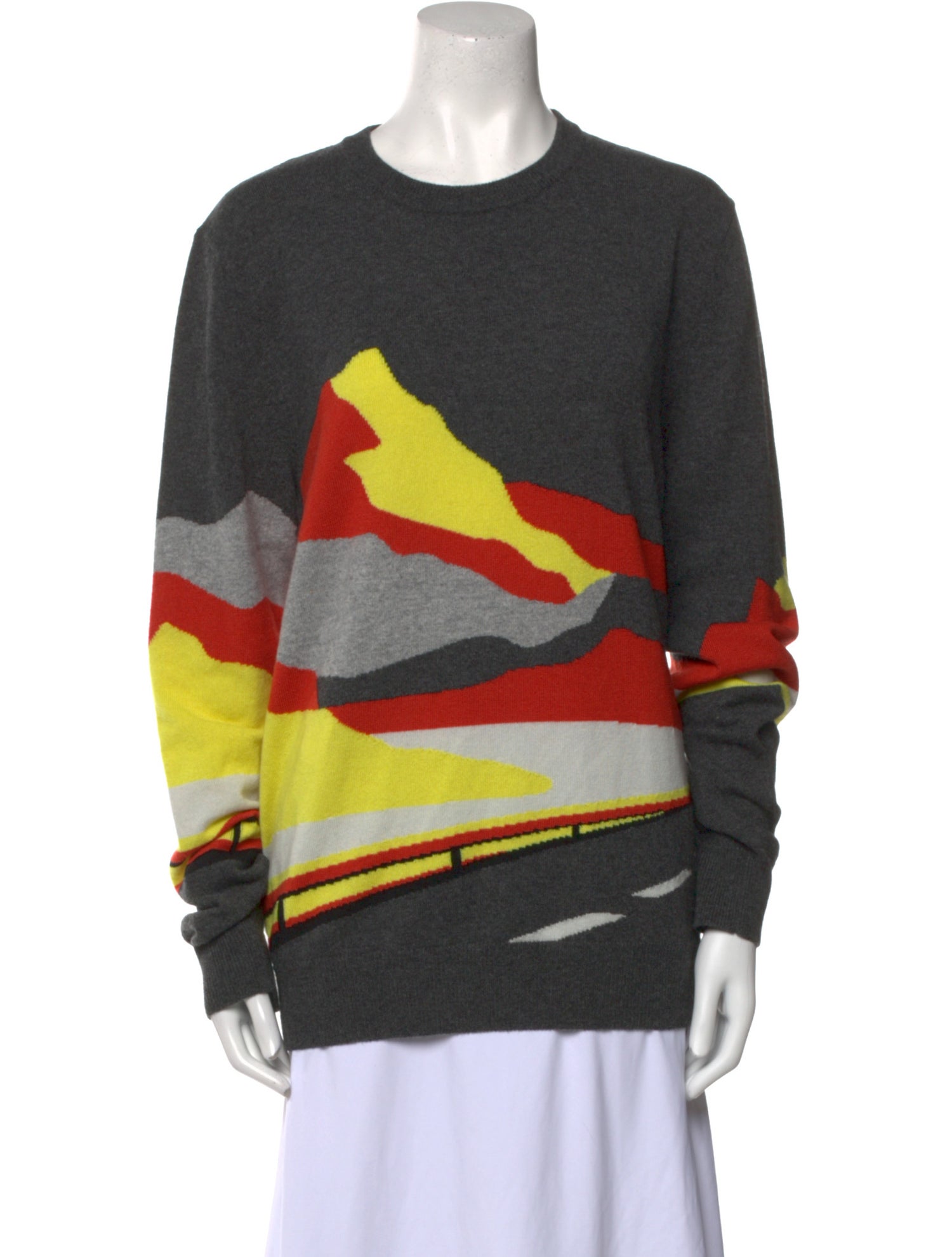 Hermès Cashmere Graphic Print Sweater
