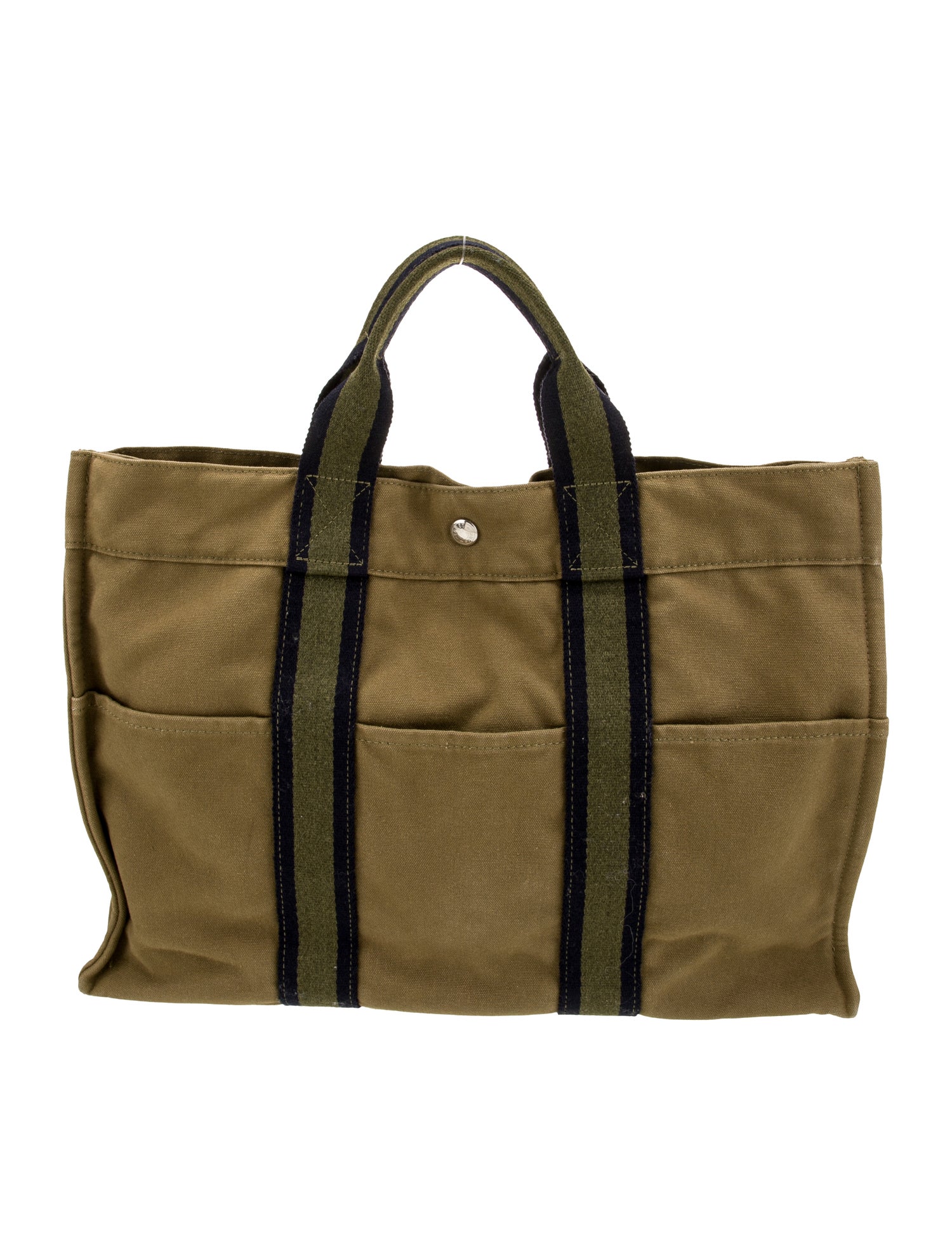 Hermès Toile Fourre-Tout MM