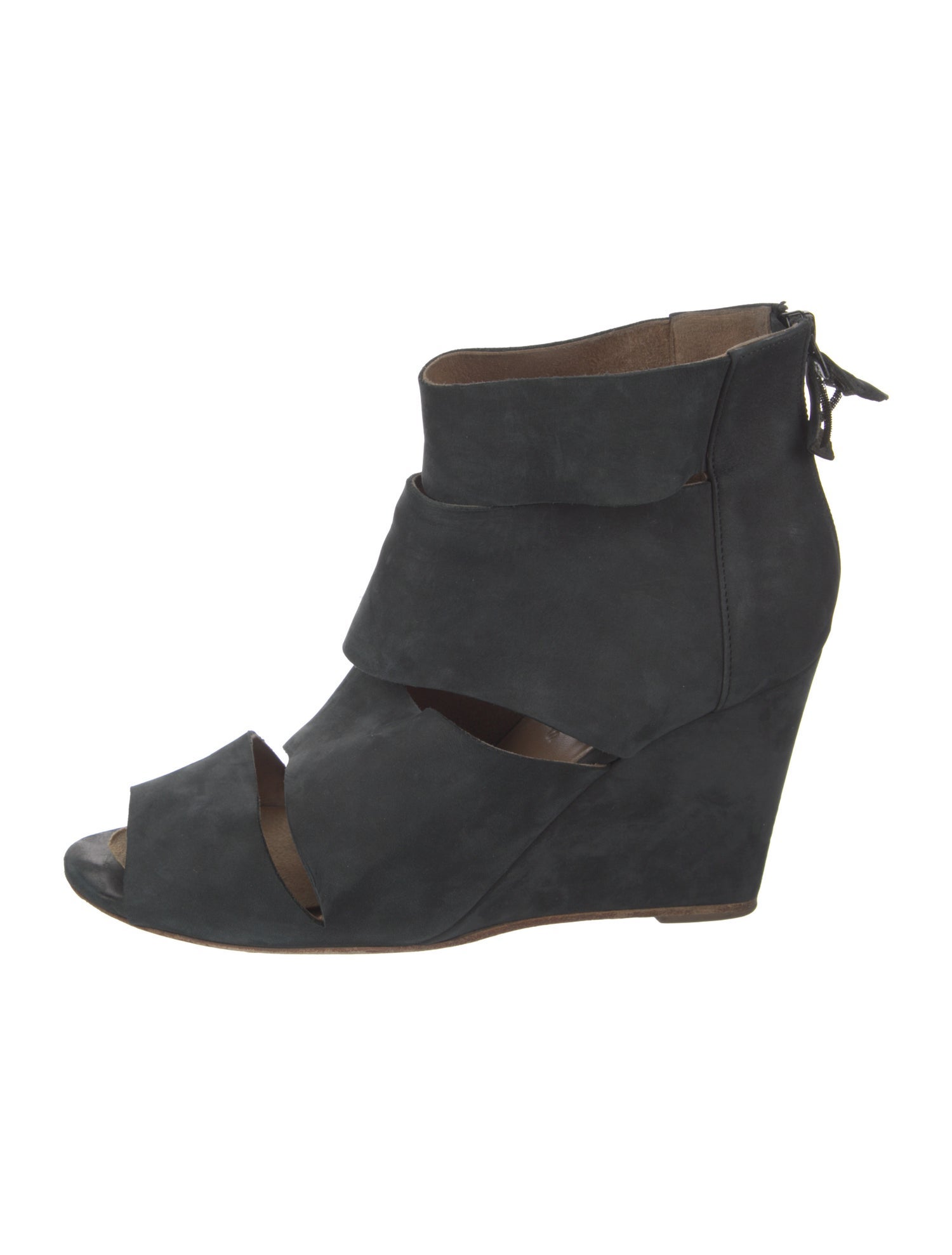 Hermès Vintage Suede Slingback Sandals