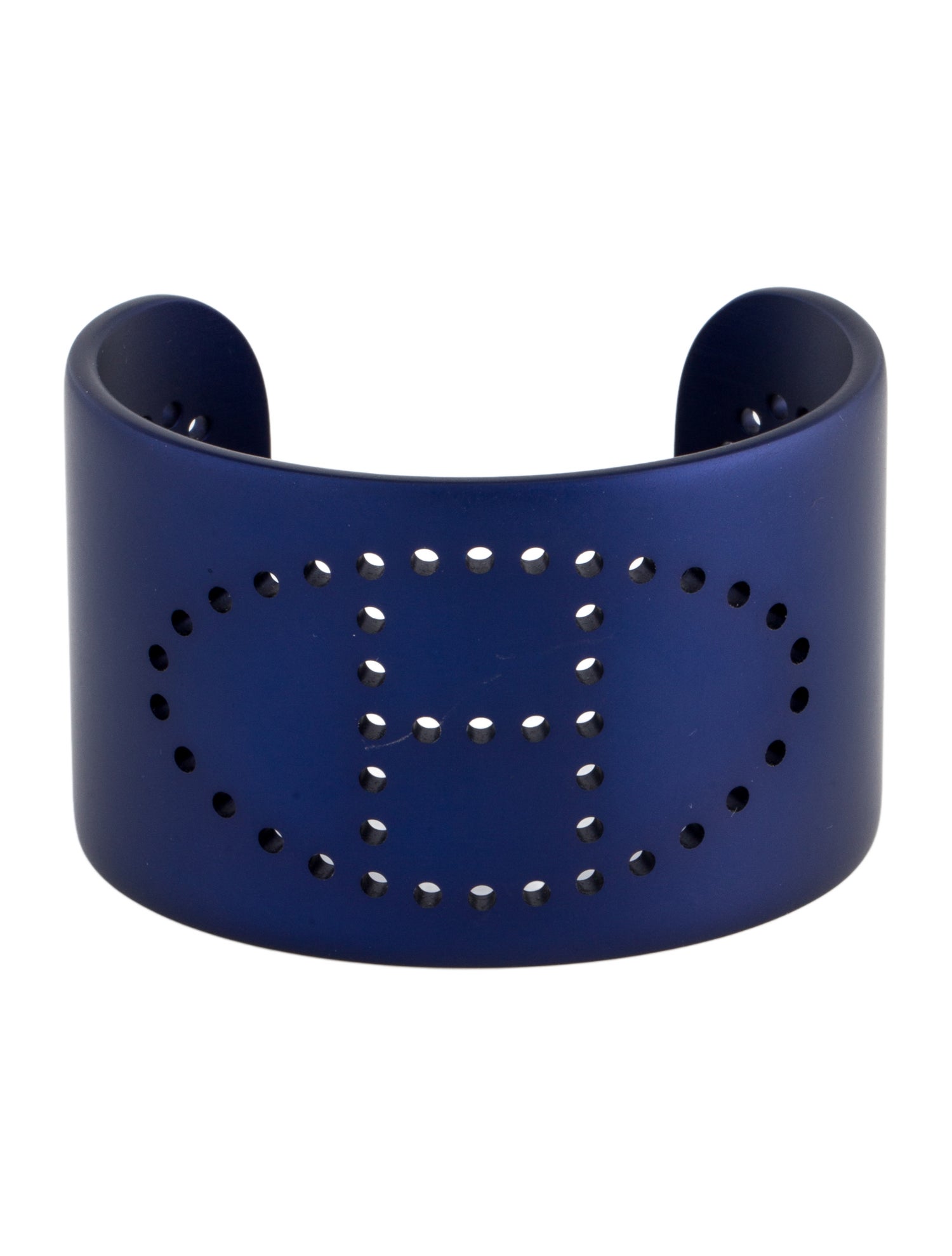 Hermès Aluminum Evelyne Sunset Cuff