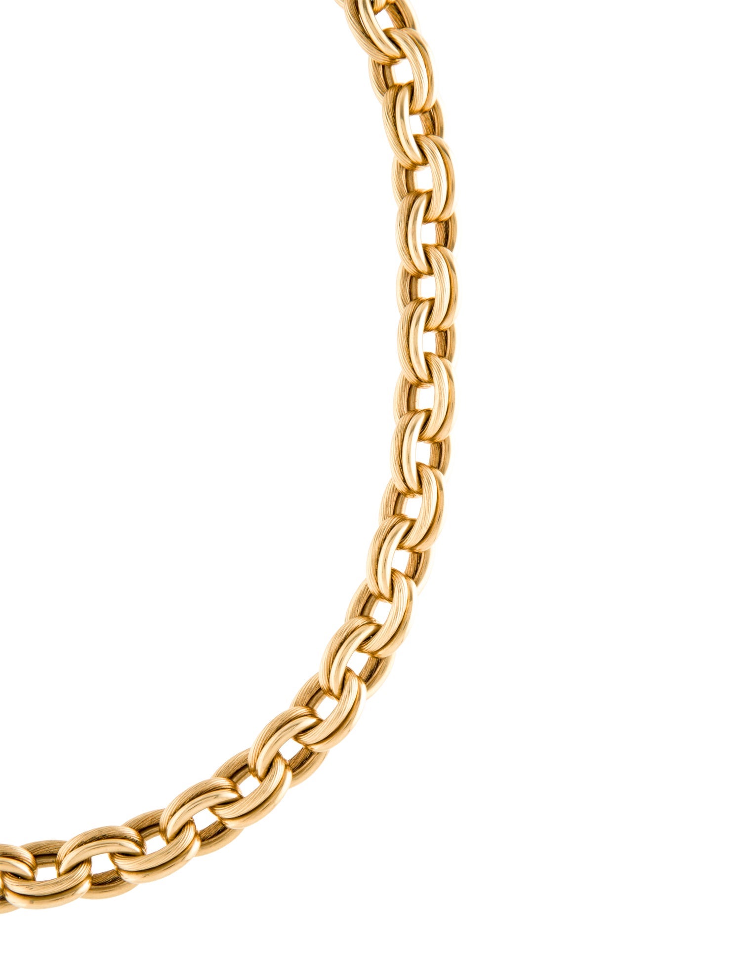 Hermès Vintage 18K Chain Necklace