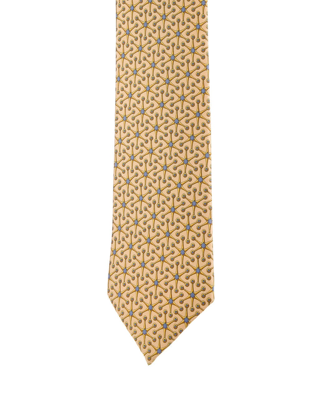 Hermès Silk Patterned Tie