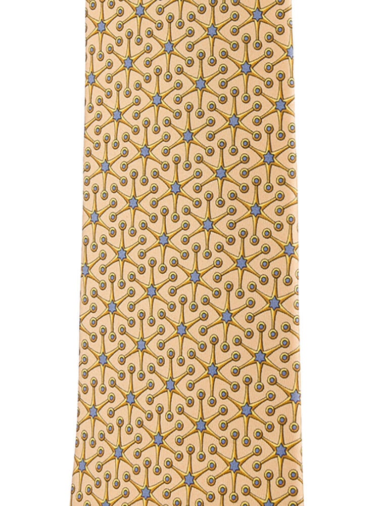 Hermès Silk Patterned Tie