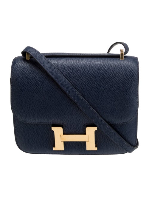 Hermès 2023 Epsom Mini Constance 18