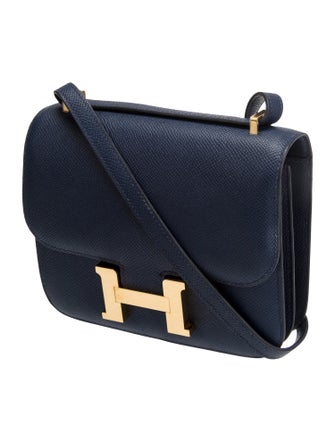 Hermès 2023 Epsom Mini Constance 18