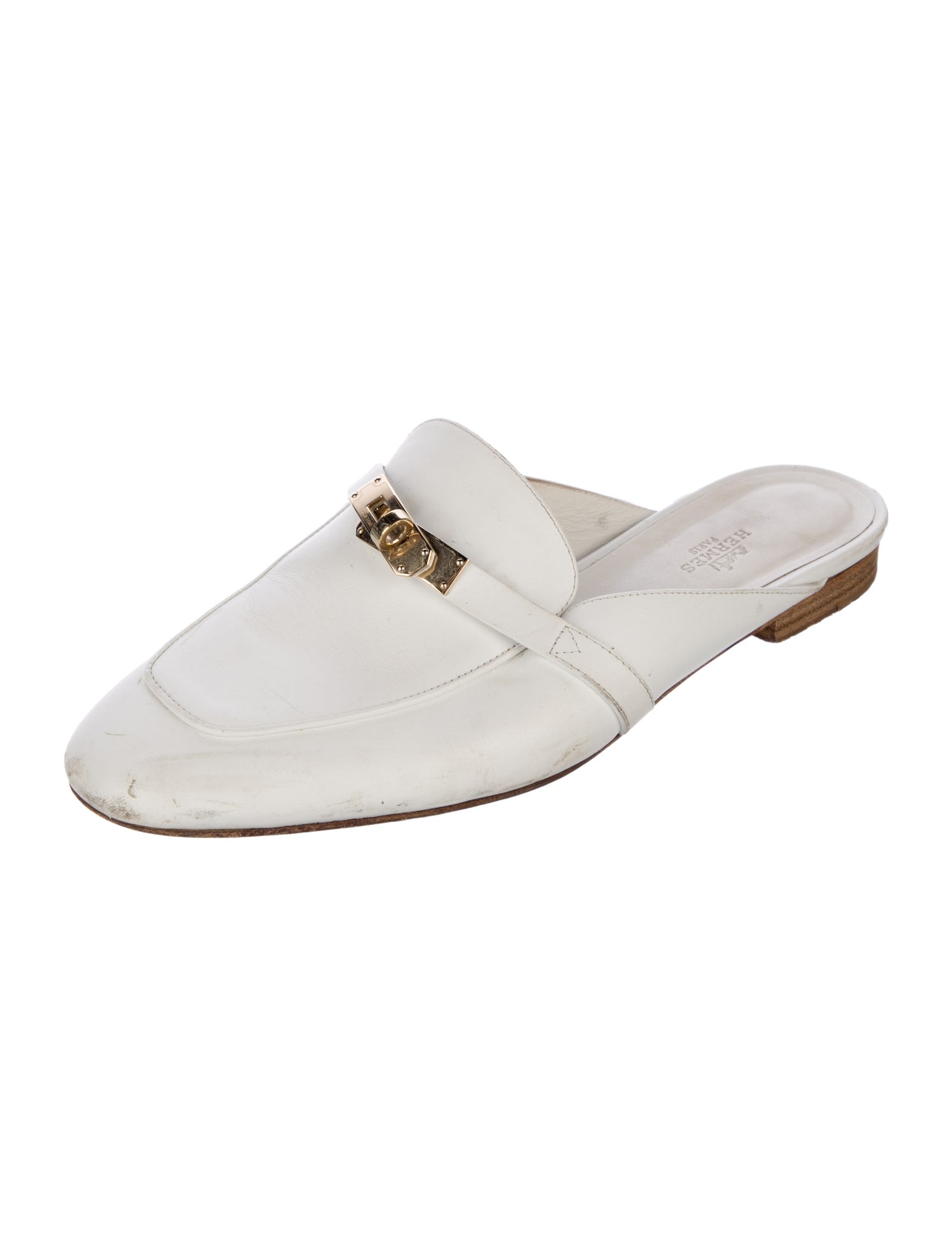 Hermès Oz Leather Mules