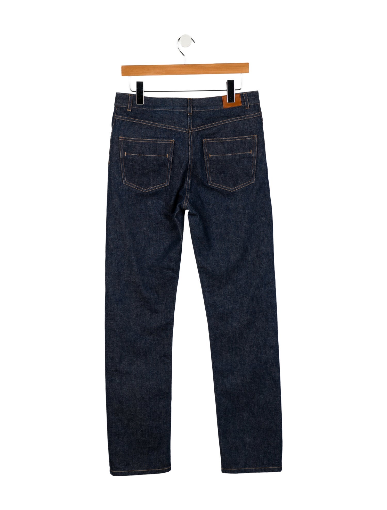 Hermès 'Selvedge' Straight Leg Jeans