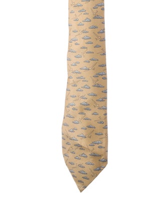Hermès Silk pattern tie