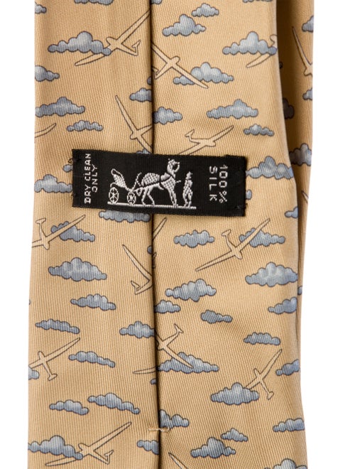 Hermès Silk pattern tie