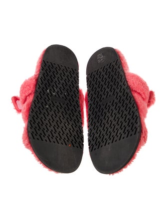 Hermès Chypre Shearling Slides
