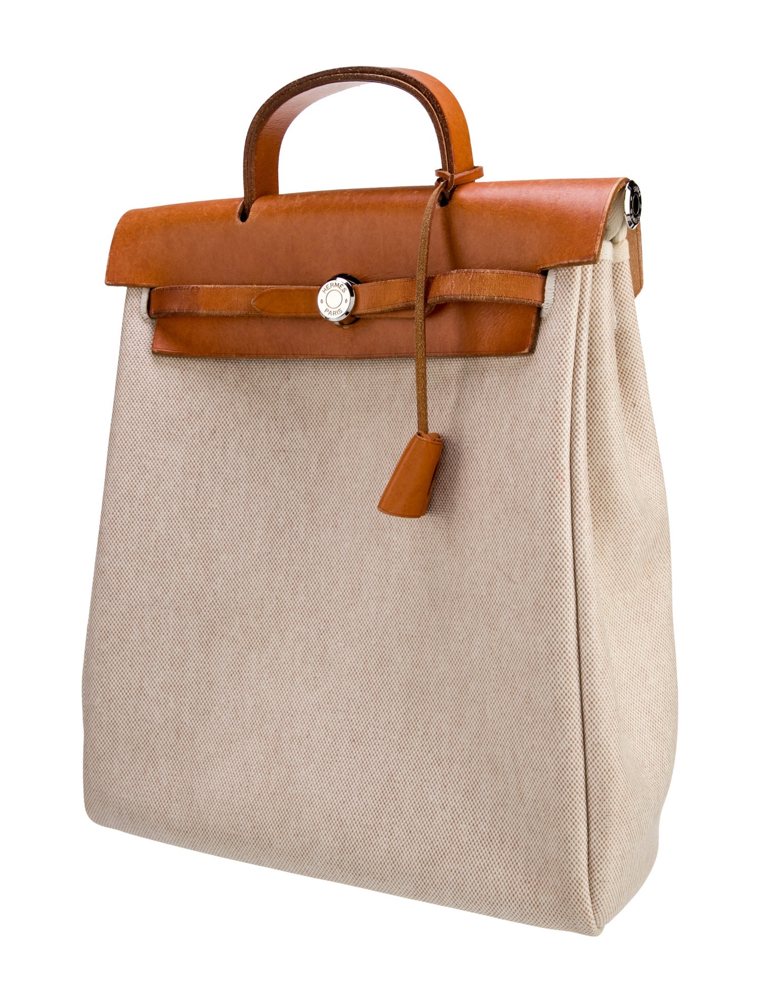 Hermès Toile H Herbag Backpack