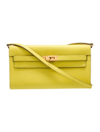 Hermès Chevre Mysore Kelly To Go Wallet