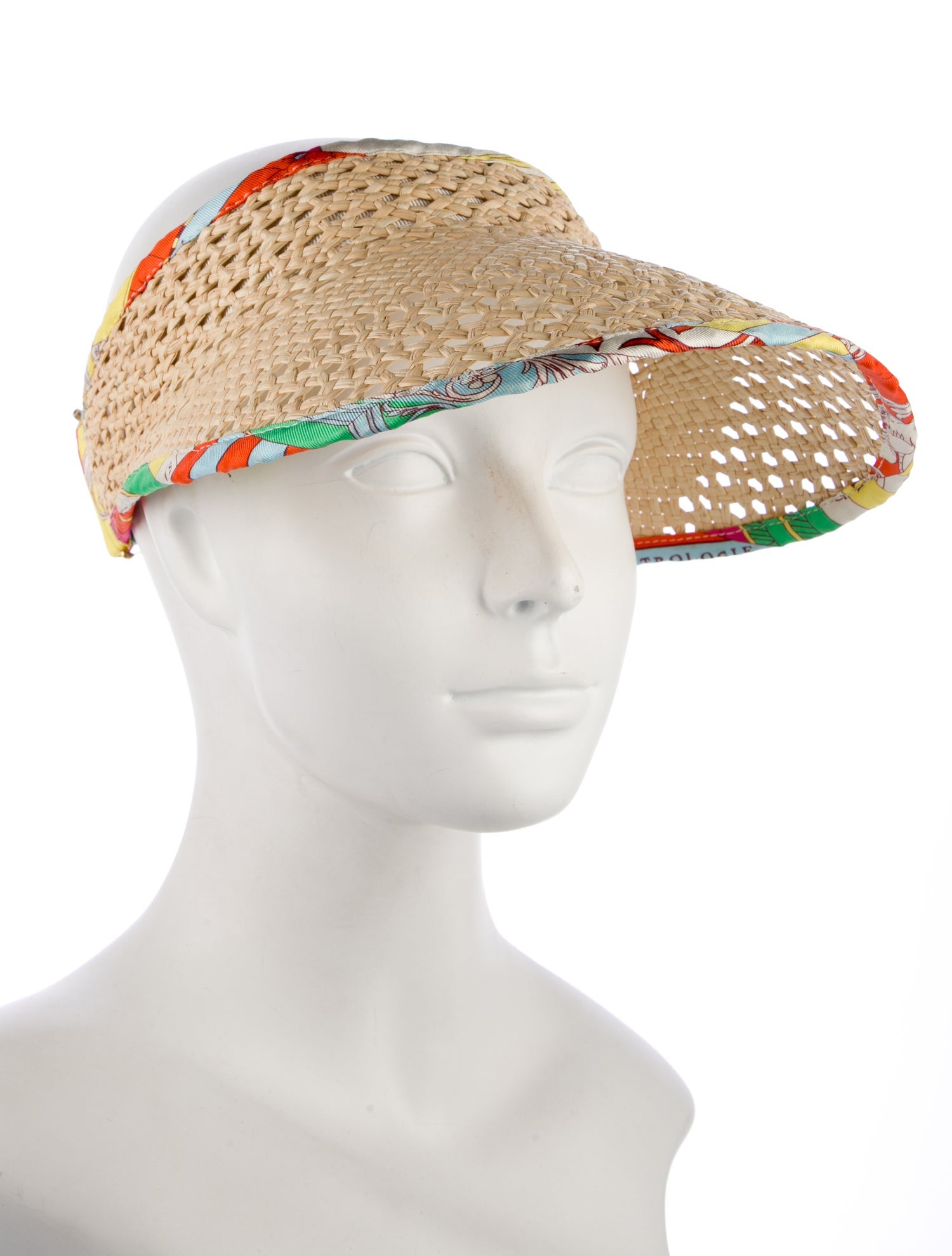 ハット CELINE Triomphe bucket hat in raffia Women's Triomphe bucket hat in raffia | CELINE | 24S