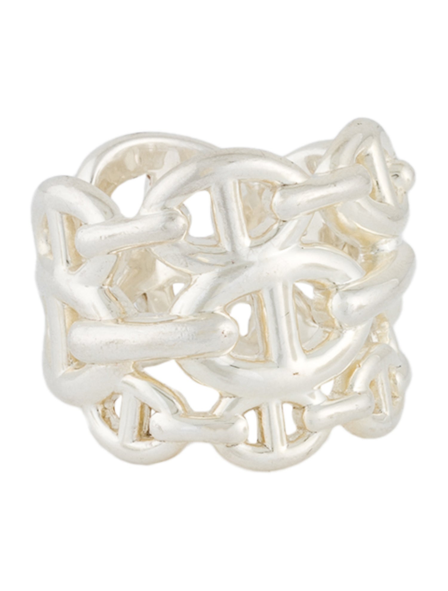 Hermès Chaine d'ancre Enchainee Ring, Large Model