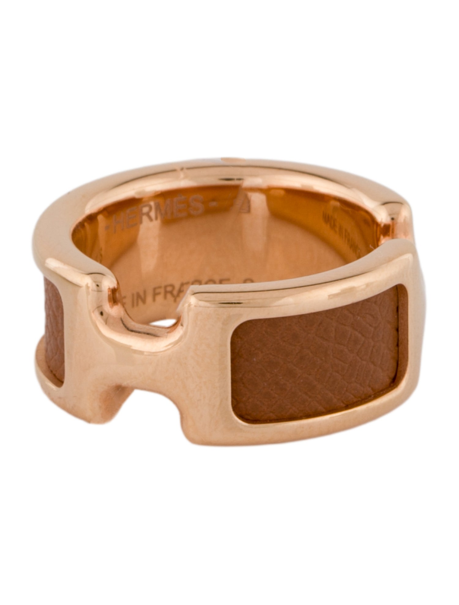 Hermès Leather Olympe Band, Small Model