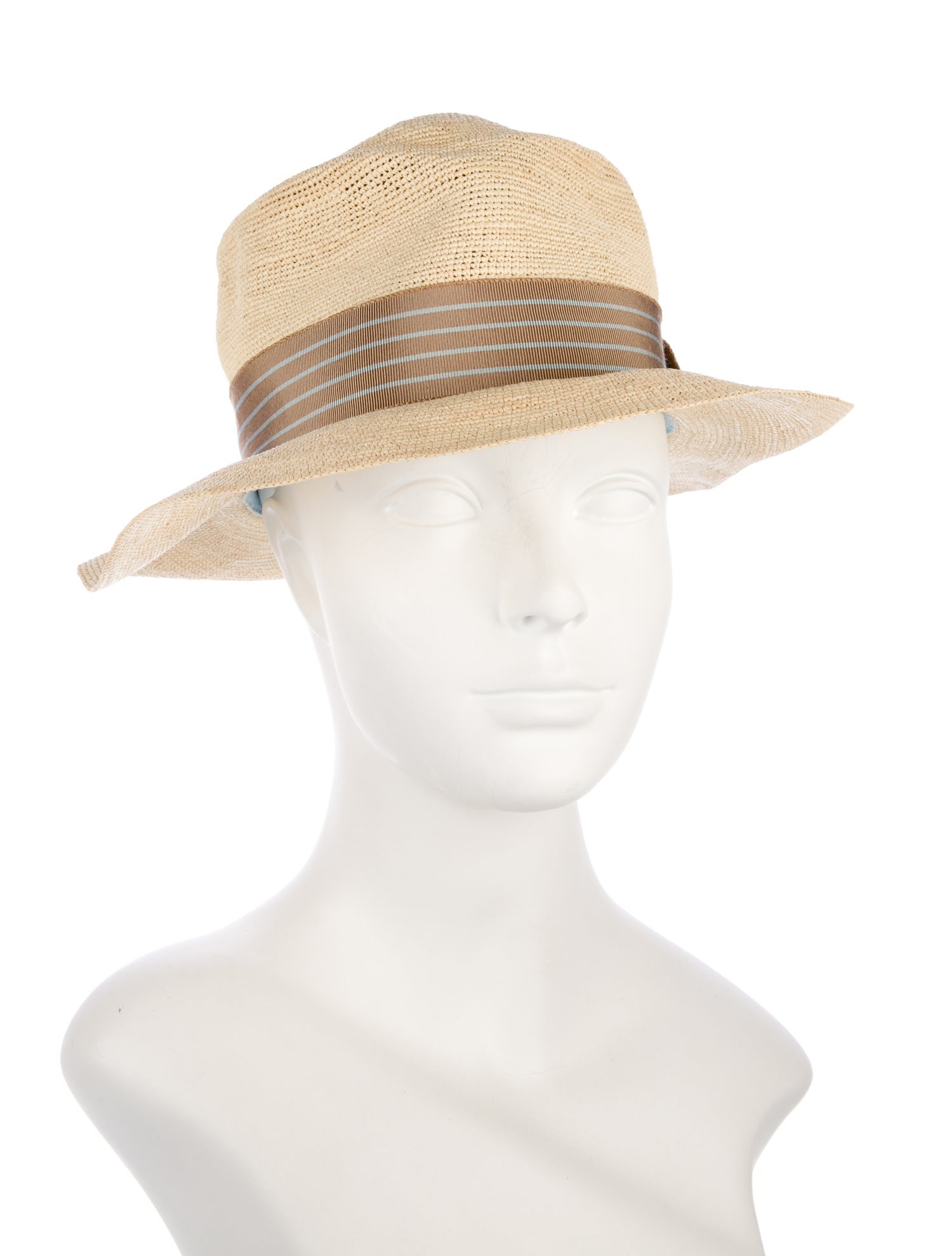 Hermès Straw Fedora Hat