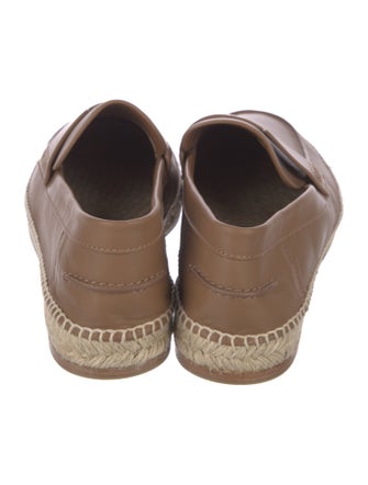Hermès Trip Leather Espadrilles