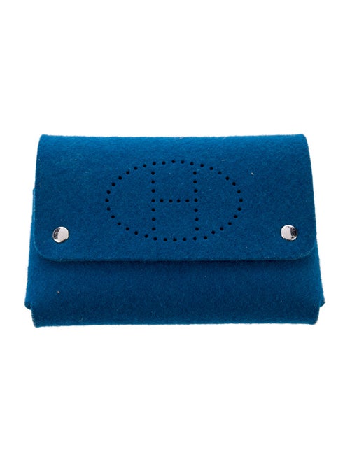 Hermès Wool Trading Card Pouch