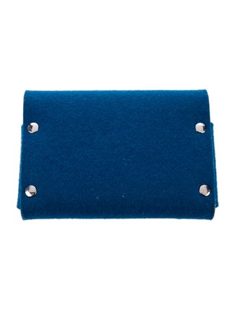 Hermès Wool Trading Card Pouch