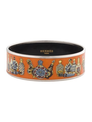 Hermès Bangle Wide Enamel Bracelet